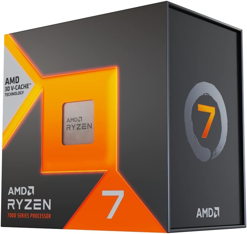 Processore AMD Ryzen 7 7800X3D Box, 8 core, Socket AM5