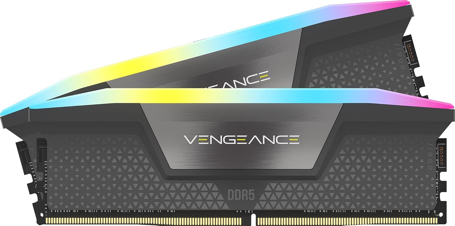 CORSAIR VENGEANCE RGB DDR5 32 GB 6000 MT/s CL36 – CMH32GX5M2E6000Z36