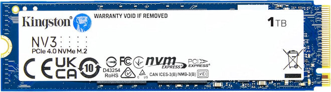 Kingston NV3 SSD NVMe M.2 PCIe 4.0 – 1TB / 4TB