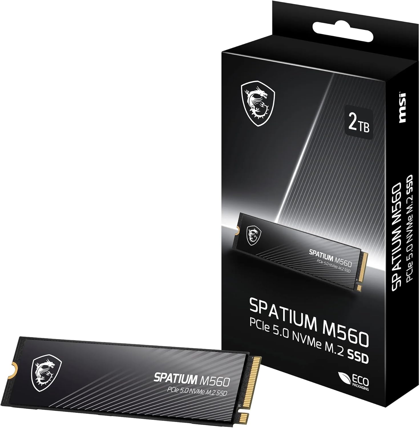 MSI SPATIUM M560 SSD 2TB NVMe PCIe 5.0