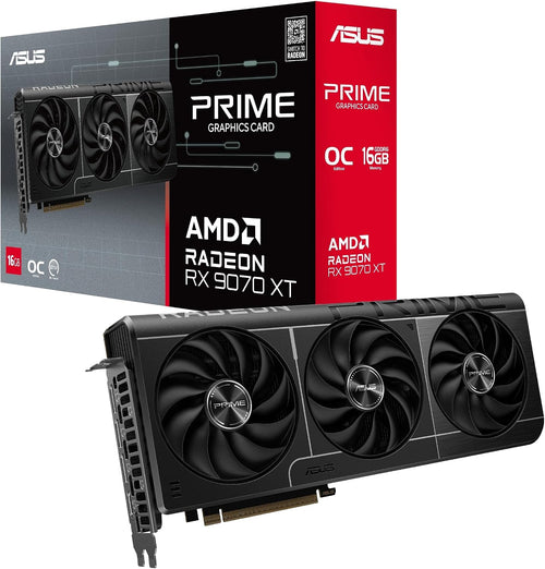ASUS Prime RX 9070 XT OC 16GB – vista principale