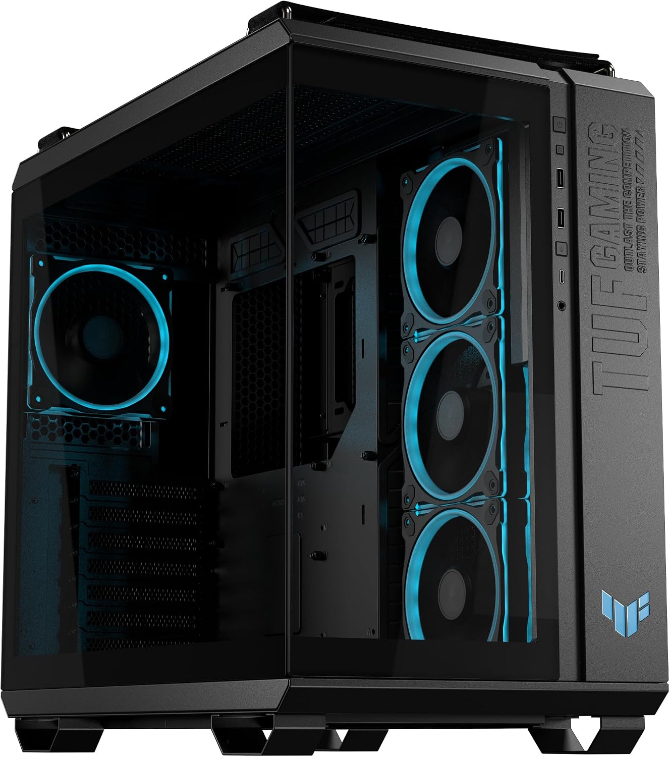 ASUS TUF Gaming GT502 Horizon TG ARGB Nero – 90DC0090-B19020