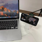 W79 3 in 1 Caricatore pieghevole per Apple