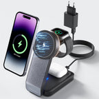 W79 3 in 1 Caricatore pieghevole per Apple