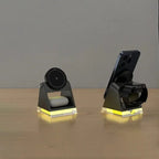 W83 Lampada da notte Magsafe 3 in 1 Caricabatterie wireless per iPhone