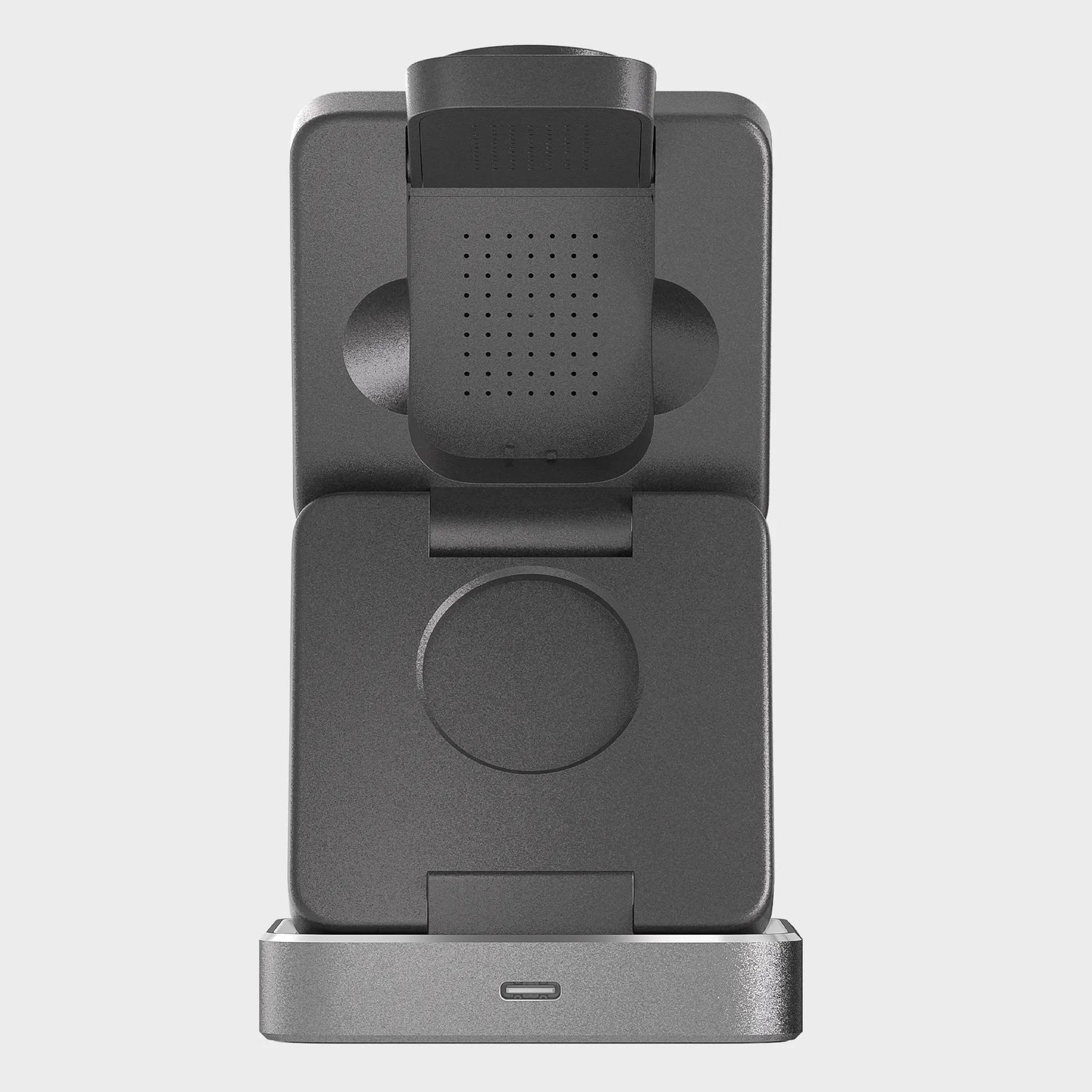 W90 Caricatore Wireless 3 in 1 Pieghevole 15 W, Compatibile con MagSafe