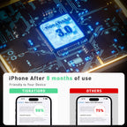 W90 Caricabatteria wireless Magsafe 3 in 1 Apple con Qi da 15W