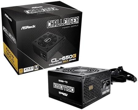 ASRock Challenger CL-650G - dettaglio alimentatore