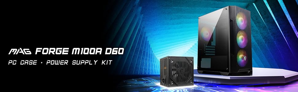 MSI MAG Forge M100A - panoramica A+