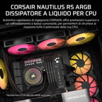 Corsair NAUTILUS 240 RS ARGB - radiatore e ventole