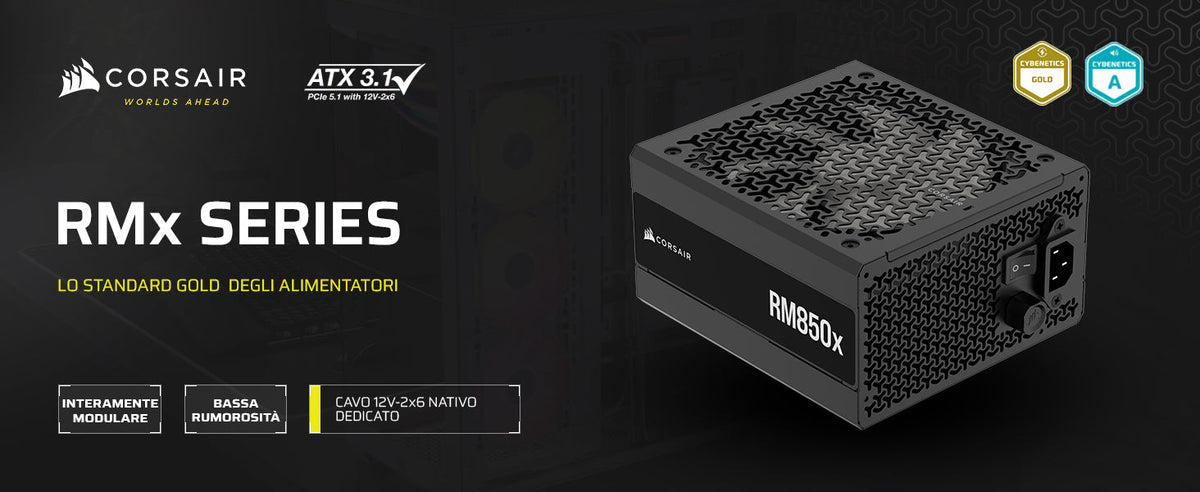 Corsair RM850x CP-9020270-EU - banner A+ ATX 3.1