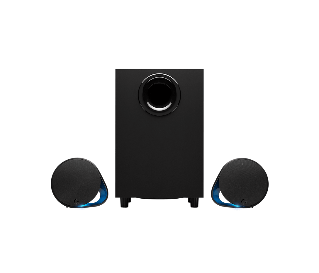 Logitech G560 altoparlanti gaming - vista frontale