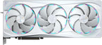 GIGABYTE AORUS RTX 5090 STEALTH ICE 32G - vista frontale con tre ventole
