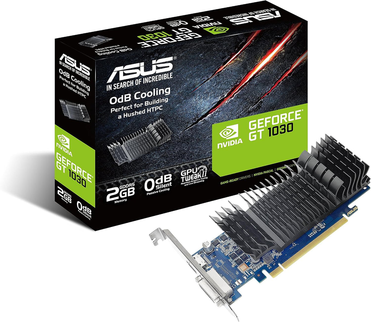 ASUS GeForce GT 1030 2GB Passiva – vista principale