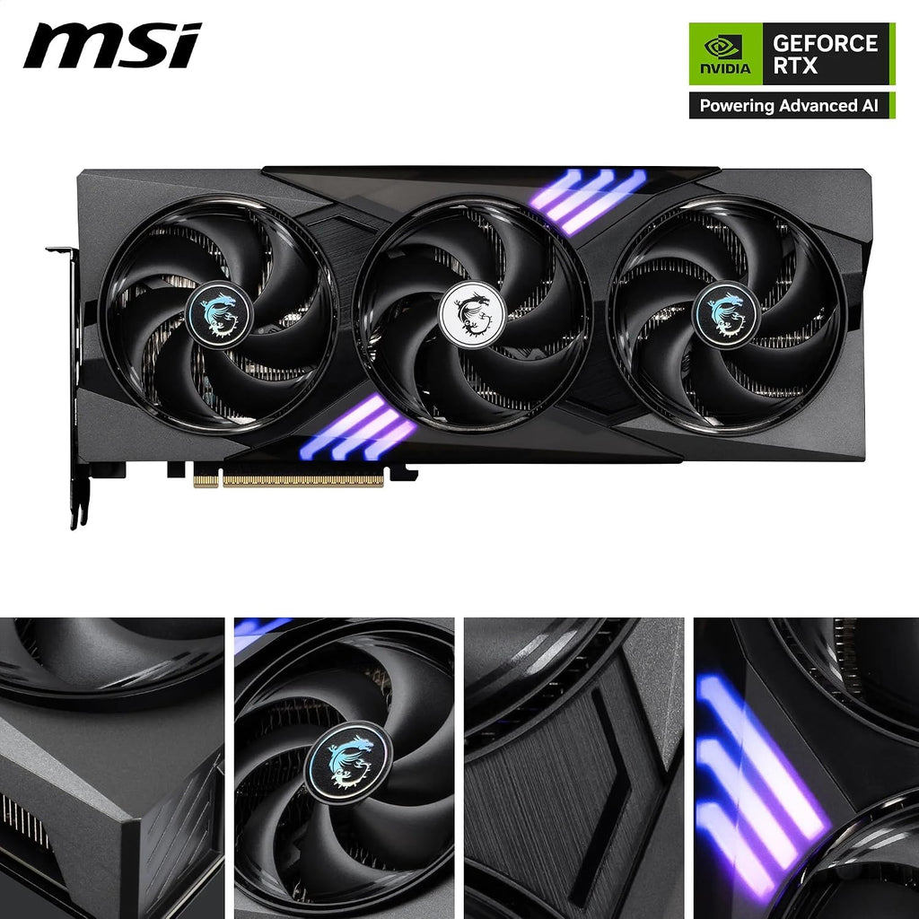 MSI RTX 5070 GAMING TRIO OC 12GB – dettaglio 1