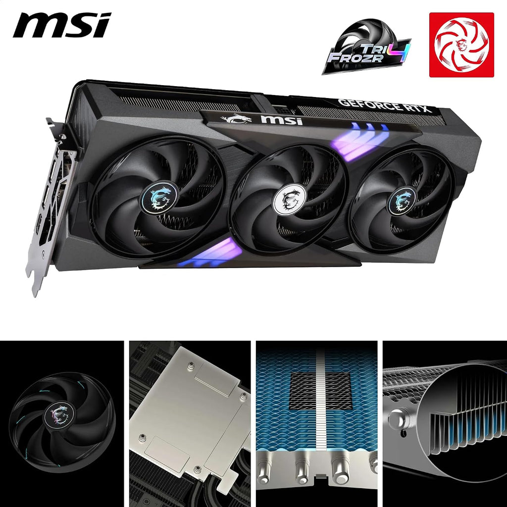 MSI RTX 5070 GAMING TRIO OC 12GB – dettaglio 3