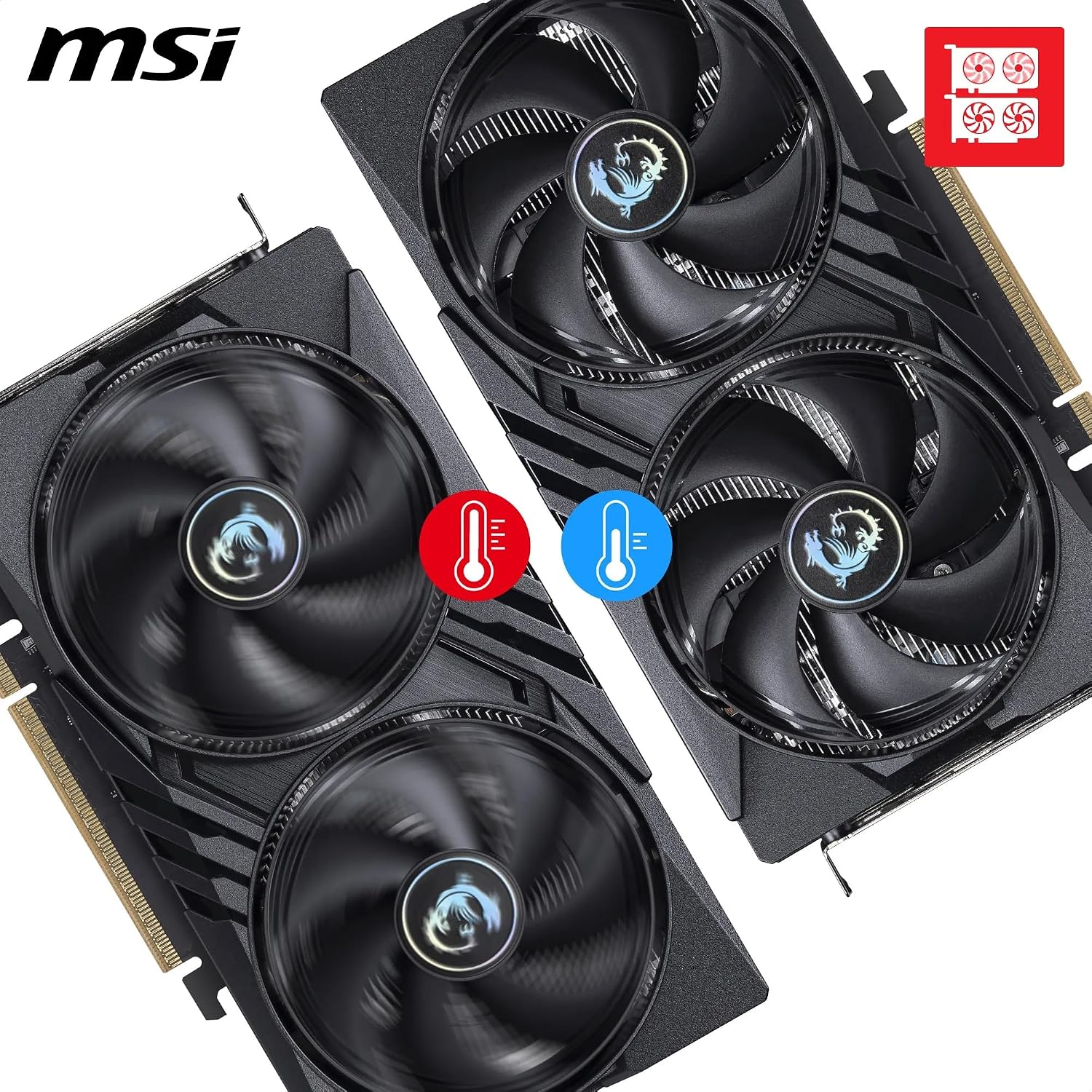 MSI RTX 5050 GAMING OC 8GB – dettaglio 2