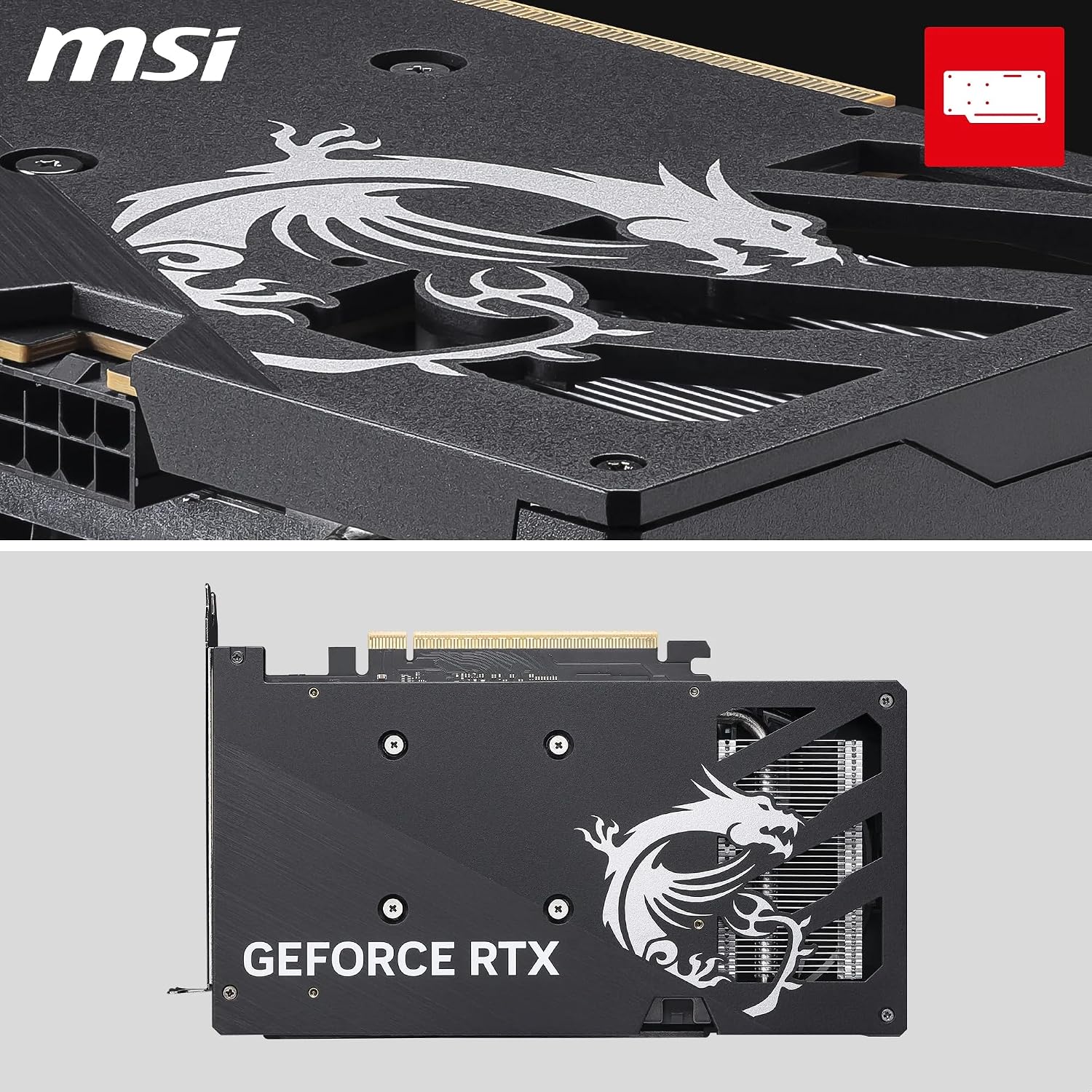 MSI RTX 5050 GAMING OC 8GB – dettaglio 4