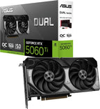 ASUS Dual RTX 5060 Ti OC 16GB White – vista principale
