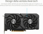 ASUS Dual RX 7600 EVO OC 8GB – dettaglio 1