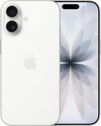 Apple iPhone 17 bianco, vista frontale e posteriore