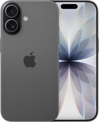 Apple iPhone 17 nero, vista frontale e posteriore
