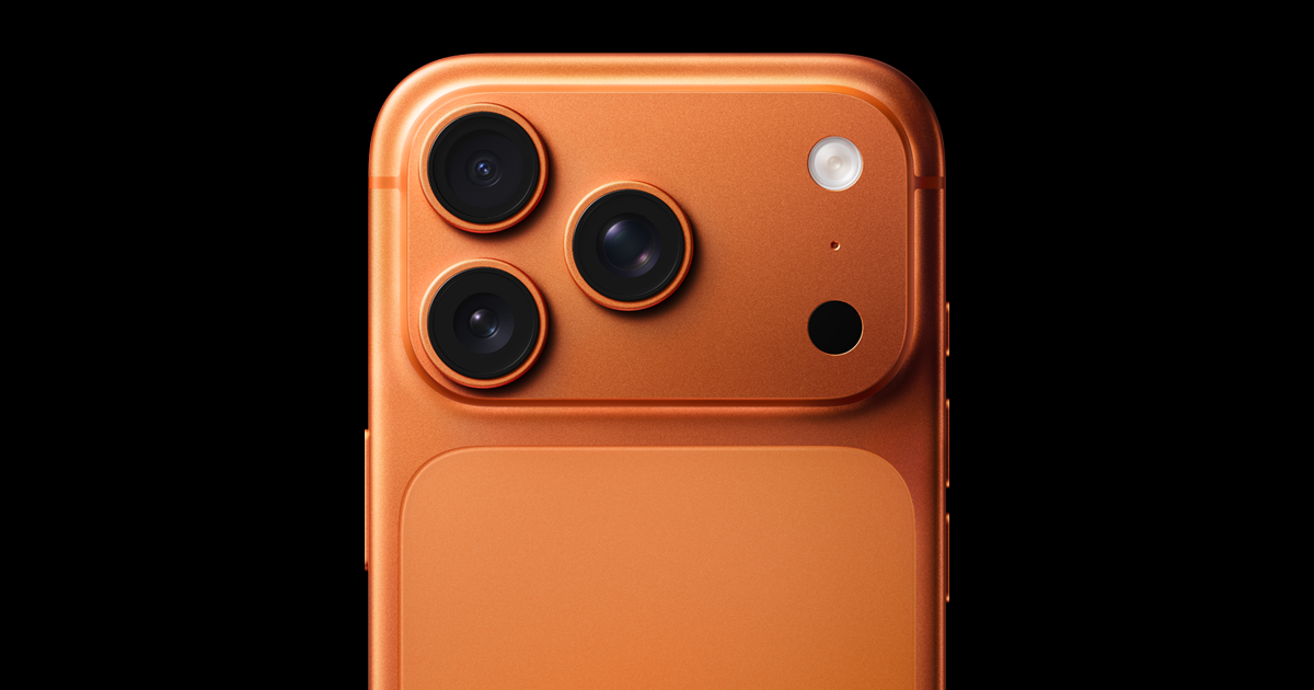 Apple iPhone 17 Pro, immagine ufficiale della serie