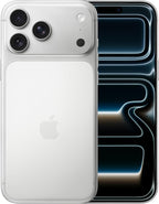 Apple iPhone 17 Pro Max argento, vista frontale e posteriore