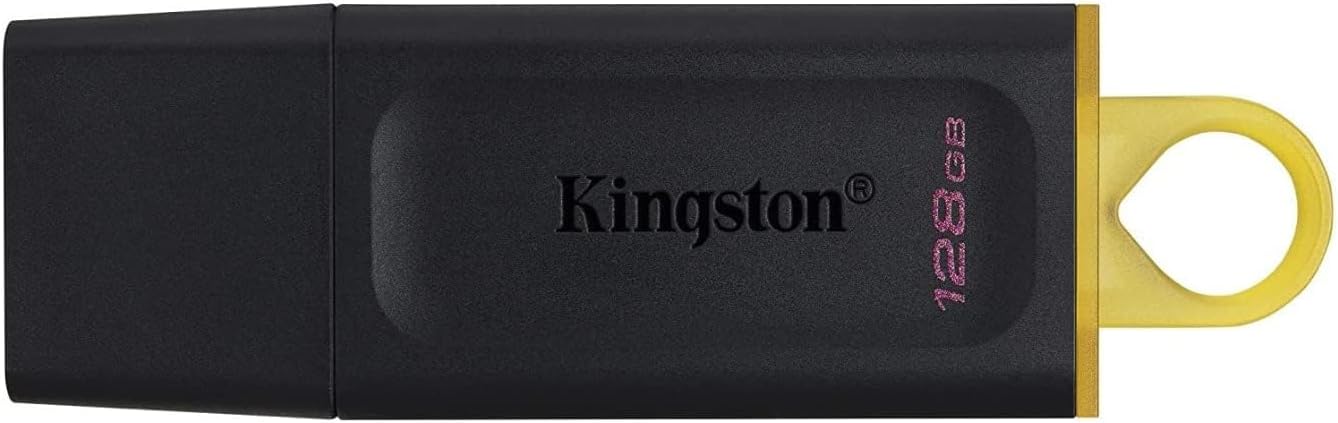 Kingston DataTraveler Exodia DTX 128GB nero e giallo con cappuccio