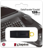 Confezione Kingston DataTraveler Exodia DTX 128GB USB 3.2 Gen 1