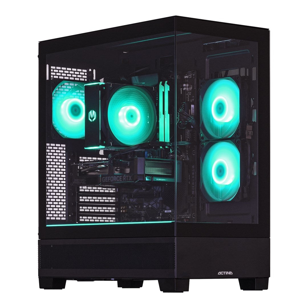 PC Gaming Actina Ryzen 5 5500 RX 7600 8GB, 16GB DDR4, SSD 1TB