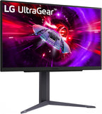 Monitor LG UltraGear 27GS75Q-B vista frontale a tre quarti