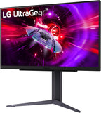 Monitor gaming LG UltraGear 27GS75Q-B vista a tre quarti