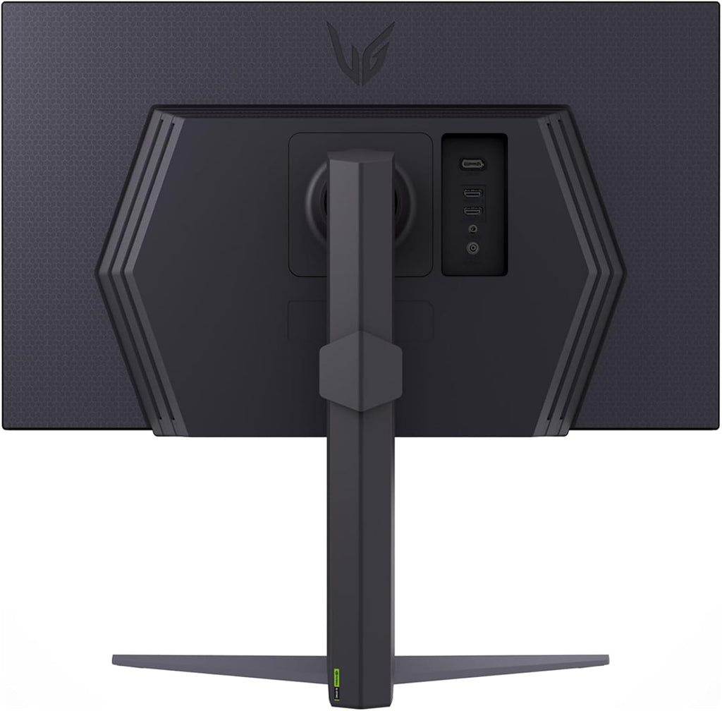 Vista posteriore del monitor gaming LG UltraGear 27GS75Q-B