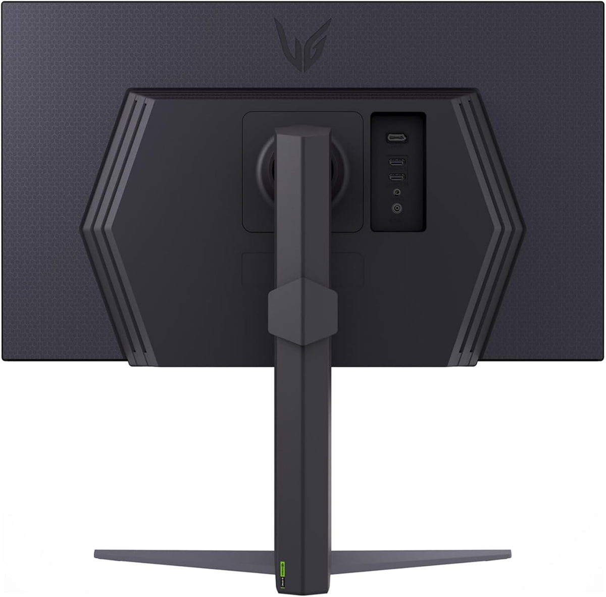 Vista posteriore del monitor gaming LG UltraGear 27GS75Q-B