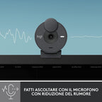 Logitech Brio 300 microfono mono con riduzione del rumore