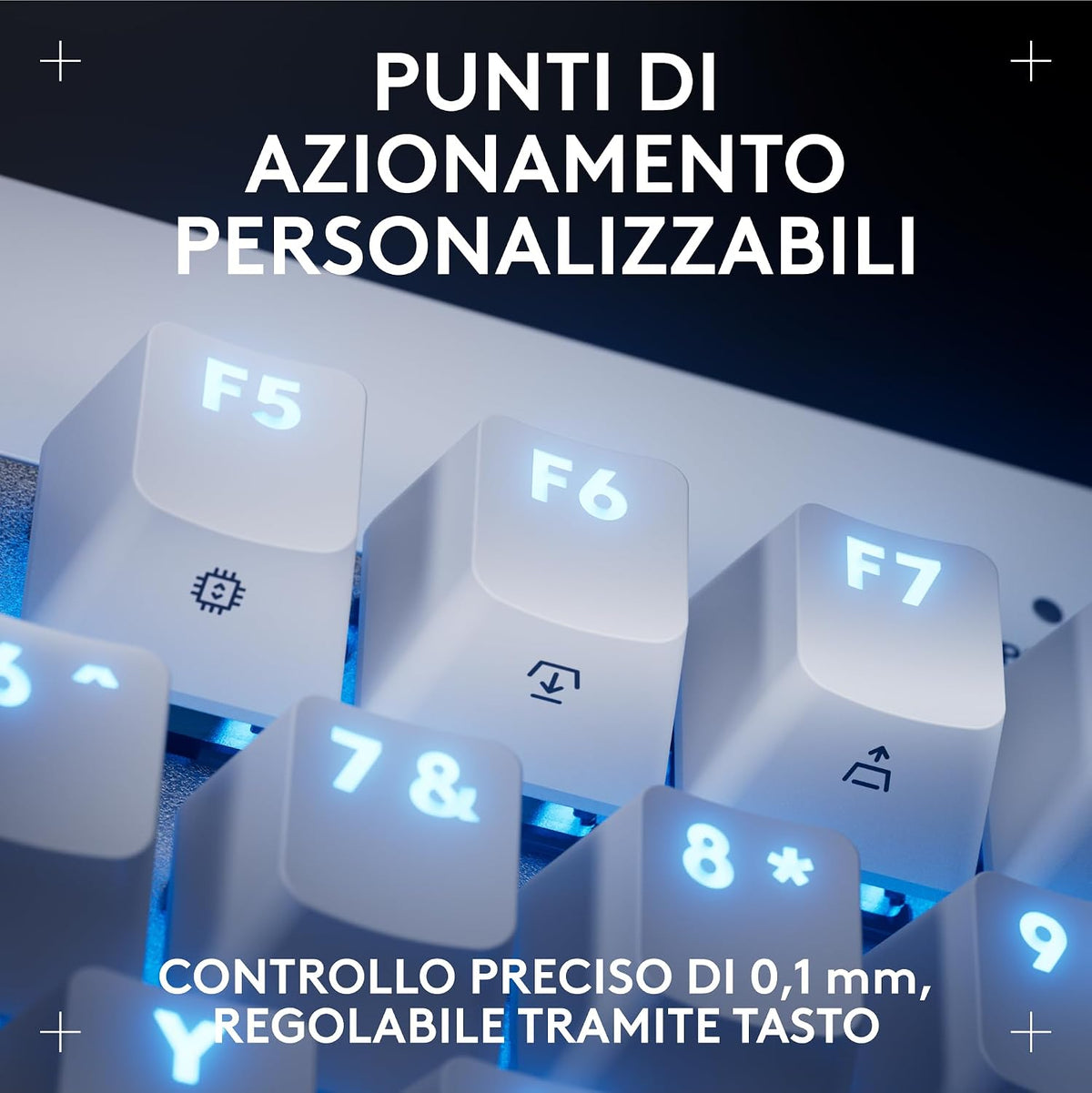 logitech g pro x tkl rapid white 3