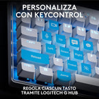 logitech g pro x tkl rapid white 4
