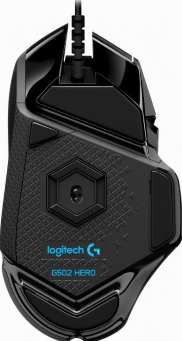 Logitech G502 HERO dettagli e accessori