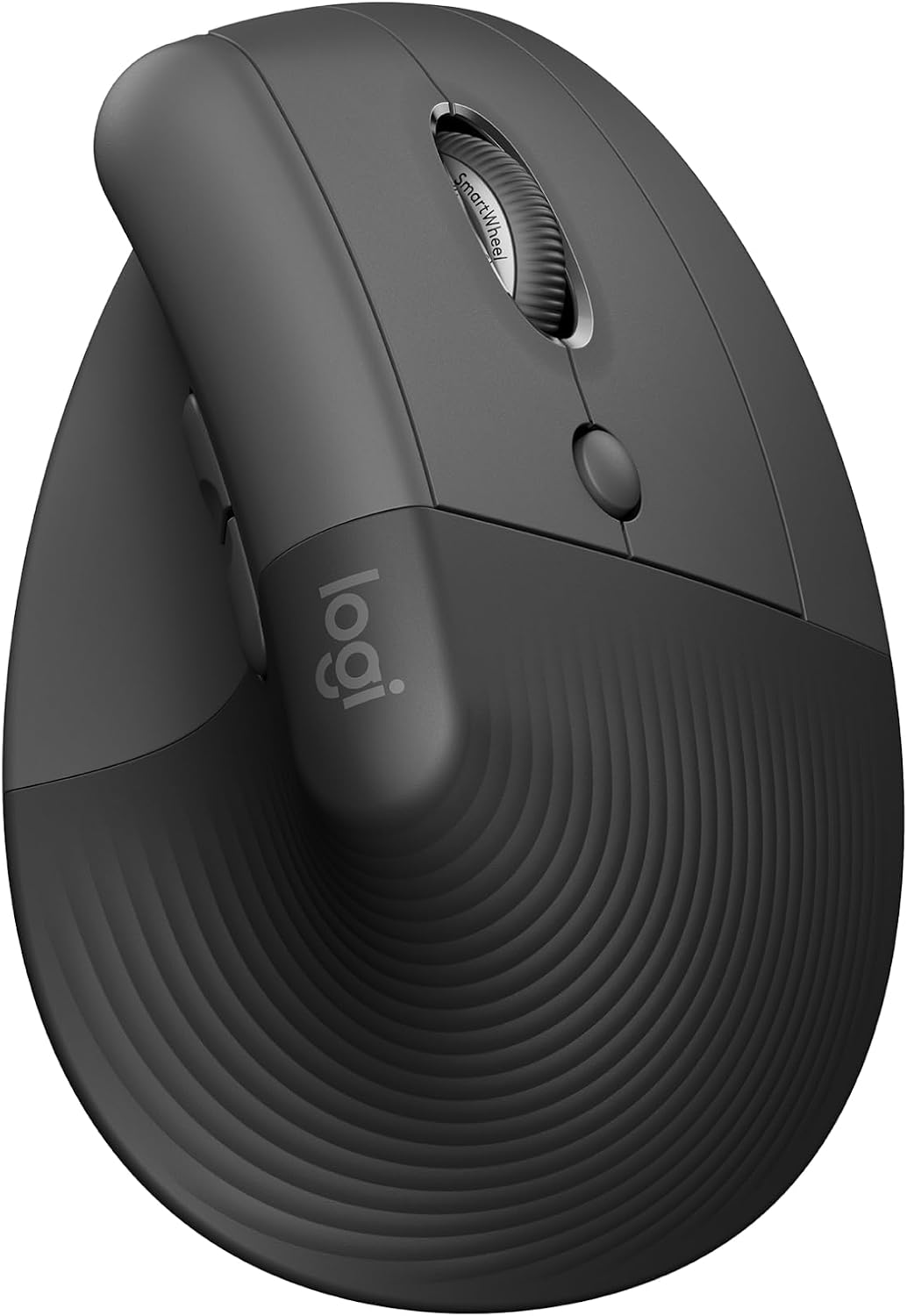 Logitech Lift mouse verticale ergonomico grigio - vista principale
