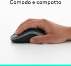 Logitech M185 mouse per PC e laptop