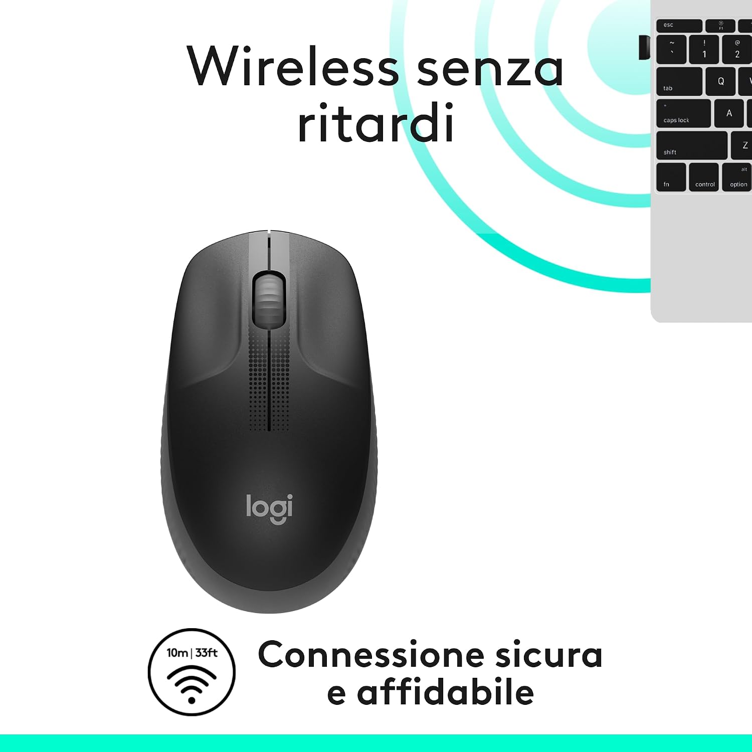 Logitech M190 con ricevitore USB