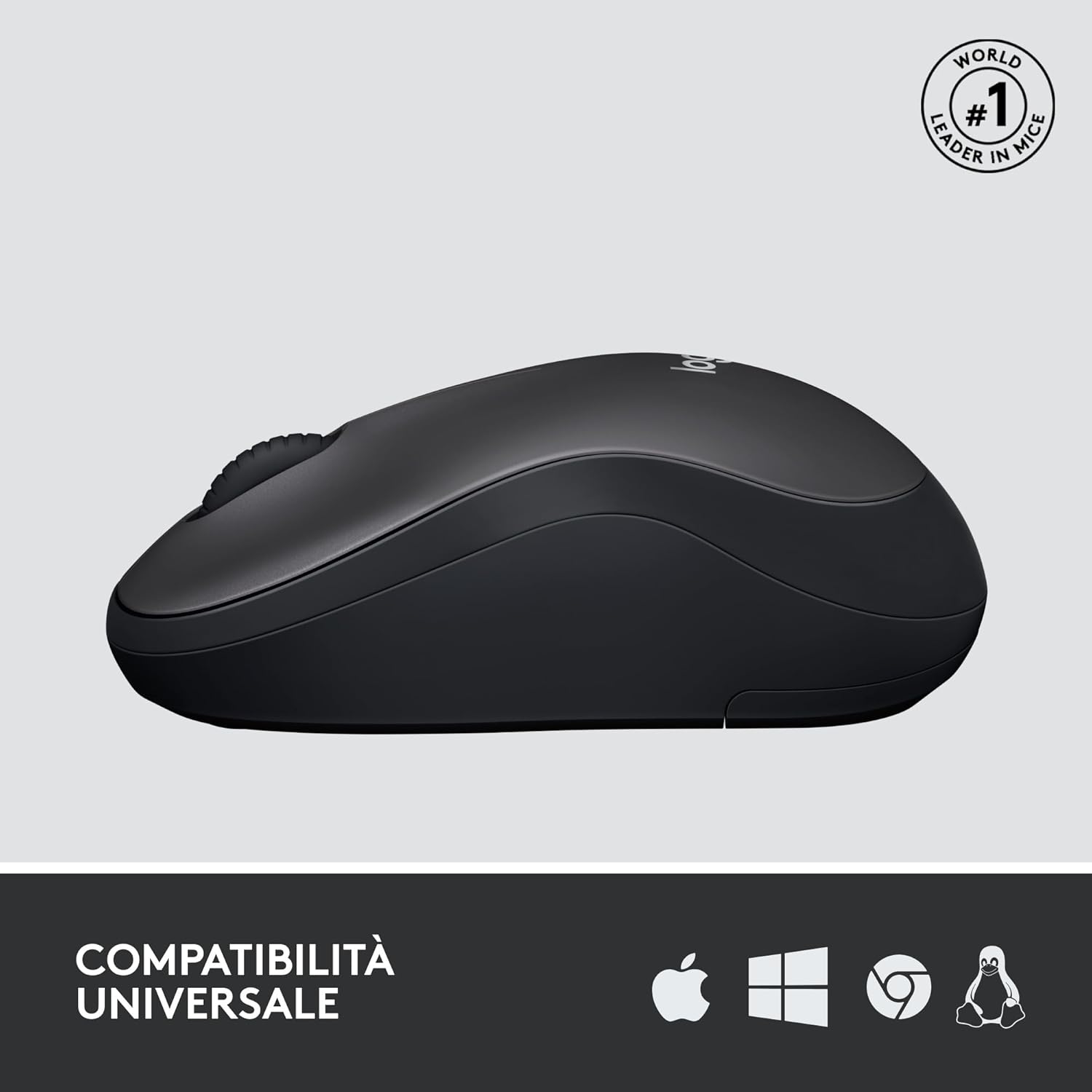Logitech M220 SILENT compatibile con Windows macOS ChromeOS e Linux