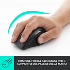Logitech M705 comfort ergonomico per mano destra