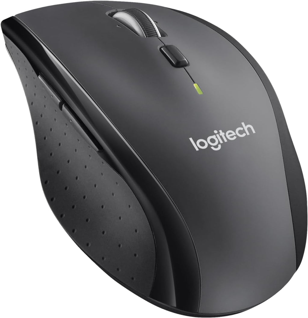 Logitech M705 Marathon mouse wireless grafite vista principale
