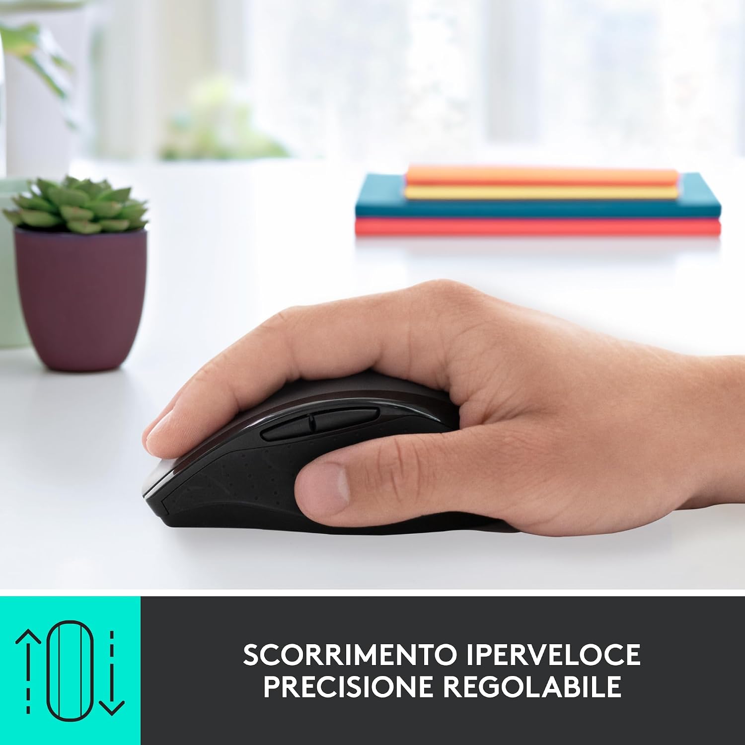 Logitech M705 scorrimento iperveloce e precisione regolabile