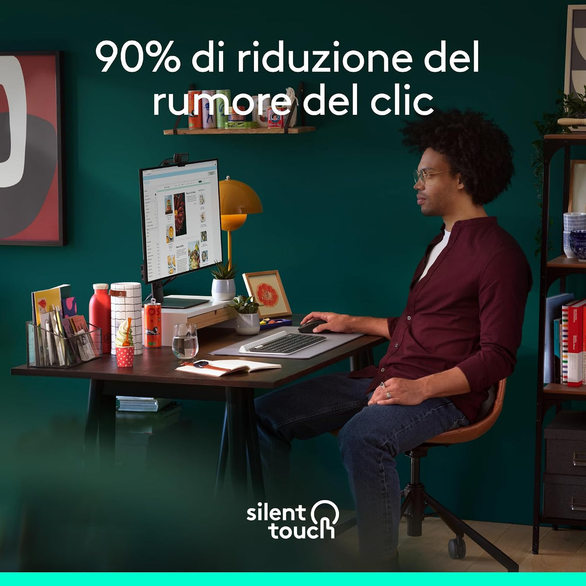 Logitech Signature M650 Bluetooth e Logi Bolt