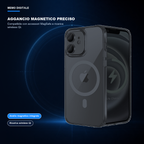 iPhone 12 | Cover nera MagSafe | Aggancio magnetico preciso