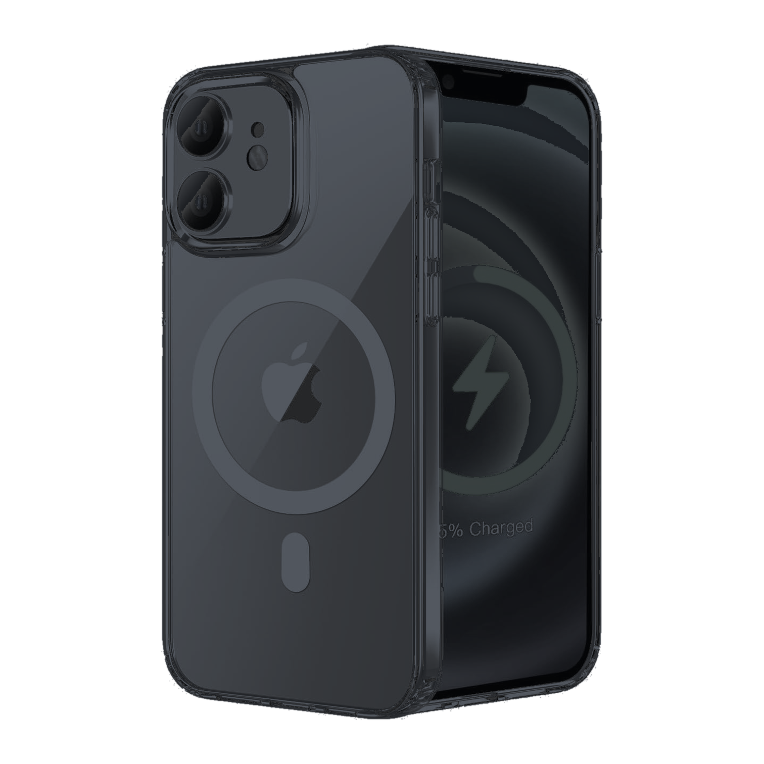 iPhone 12 Pro | Cover nera MagSafe | Vista principale senza testo