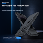 iPhone 14 Pro | Cover nera MagSafe | Profilo nero e presa sicura